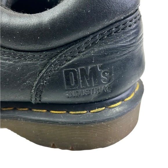 Dr. Martens Doc Shoes Mens 11 0071 Black Leather Anti-Static Steel Toe Work - Picture 5 of 14